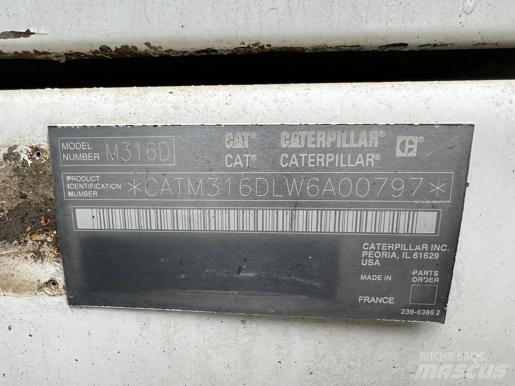 CAT 316 d Колёсные экскаваторы
