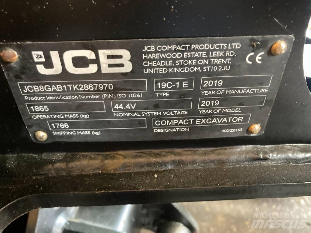JCB 19 C-IE Мини-экскаваторы