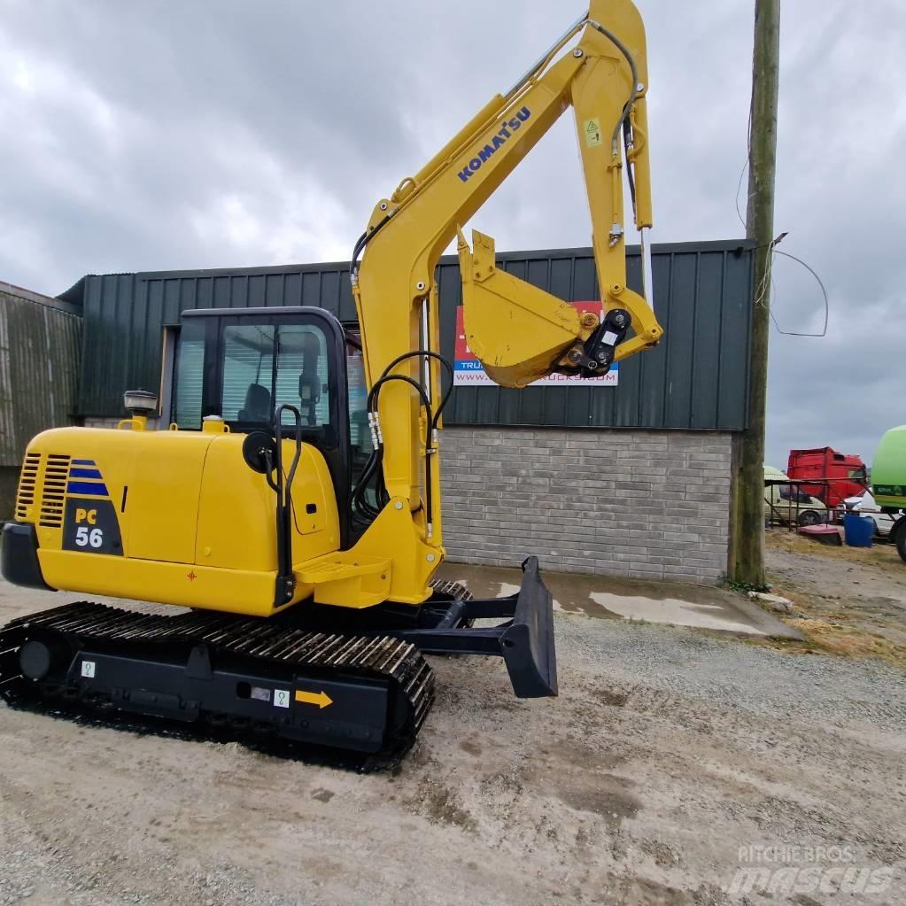 Komatsu PC56-7 Мини-экскаваторы