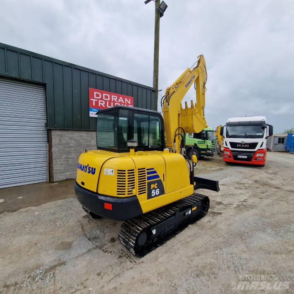 Komatsu PC56-7 Мини-экскаваторы