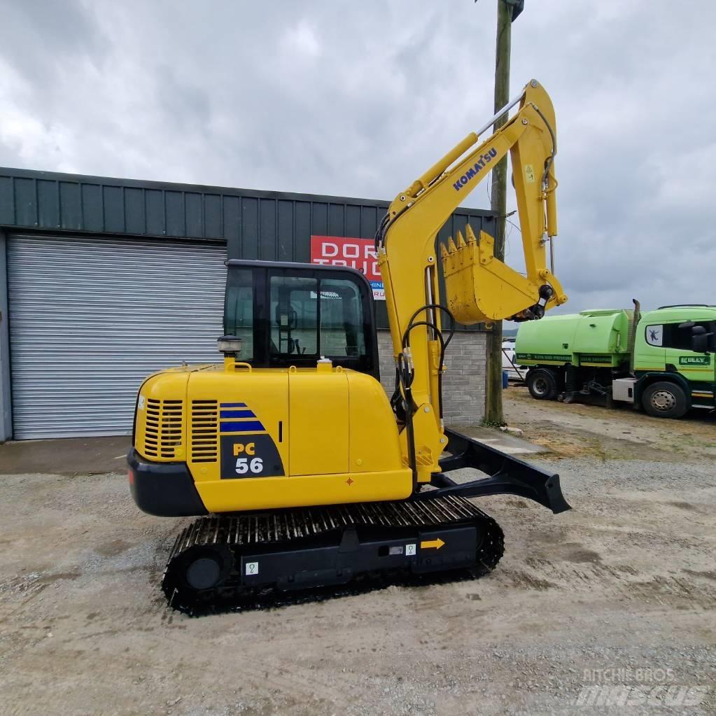 Komatsu PC56-7 Мини-экскаваторы
