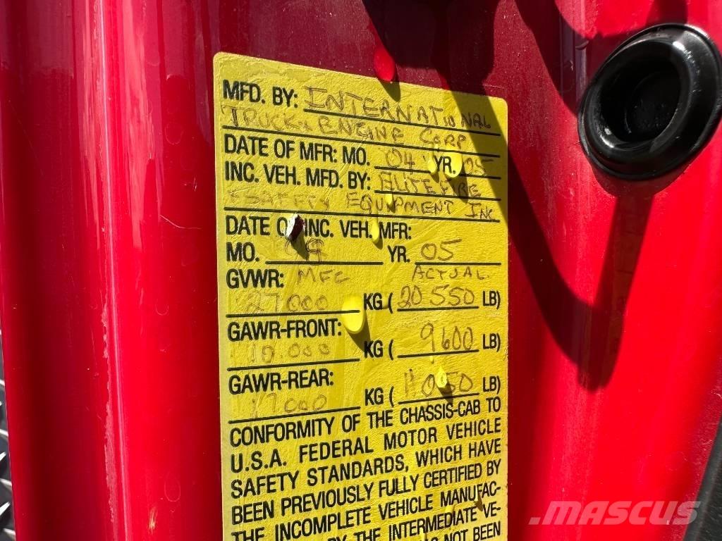 International 7300 Пожарные машины