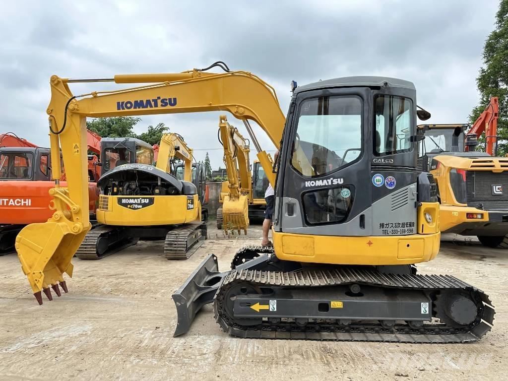 Komatsu PC78US Малые экскаваторы 7т-12т