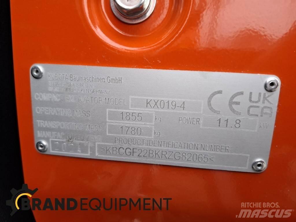Kubota KX019-4 Мини-экскаваторы