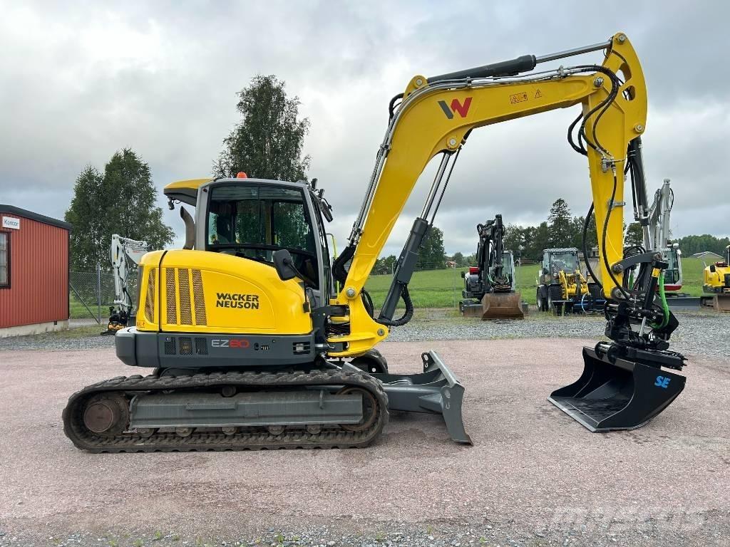 Wacker Neuson EZ80 Малые экскаваторы 7т-12т