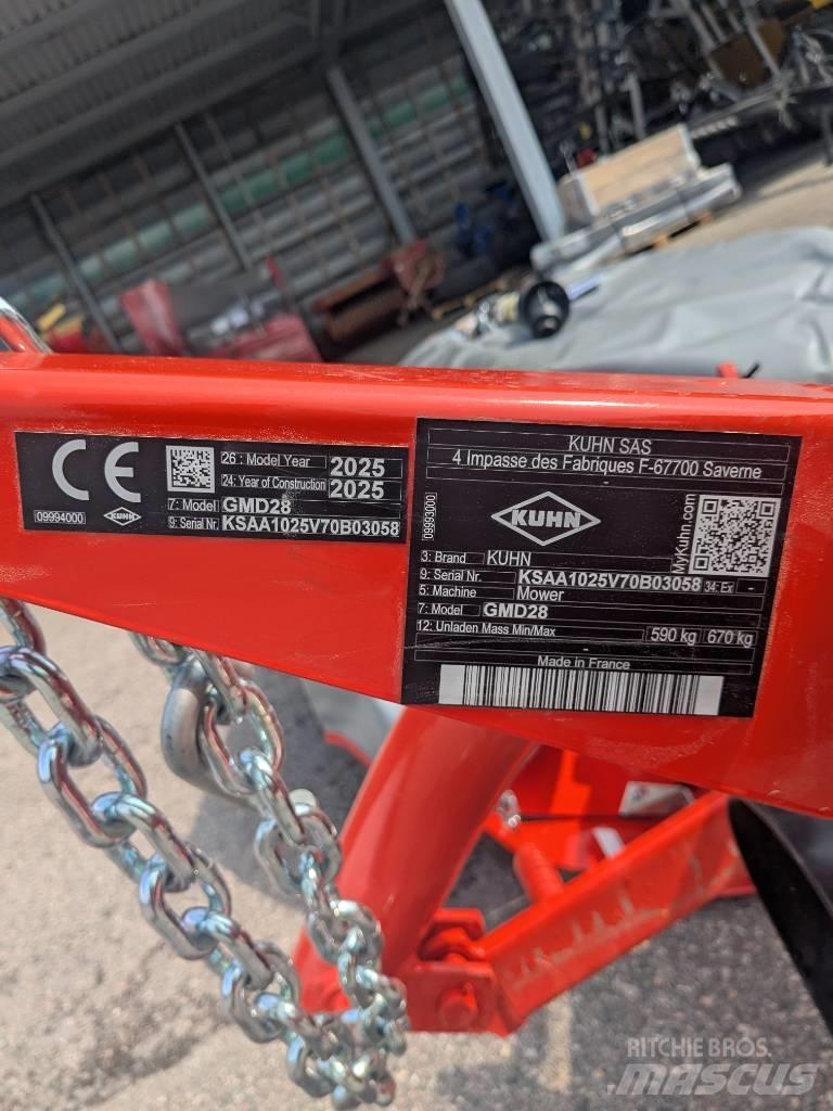 Kuhn GMD 28 Роторные косилки