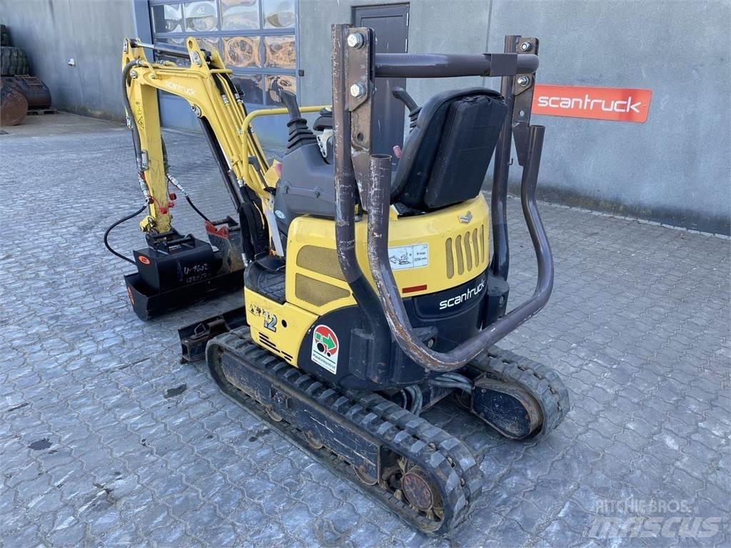 Yanmar VIO12 Колёсные экскаваторы