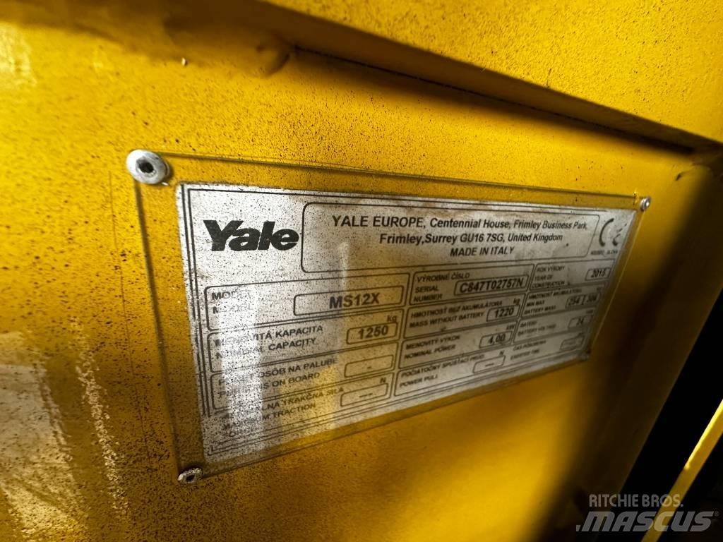 Yale MS12x Ручные штабелёры с электроподъёмом