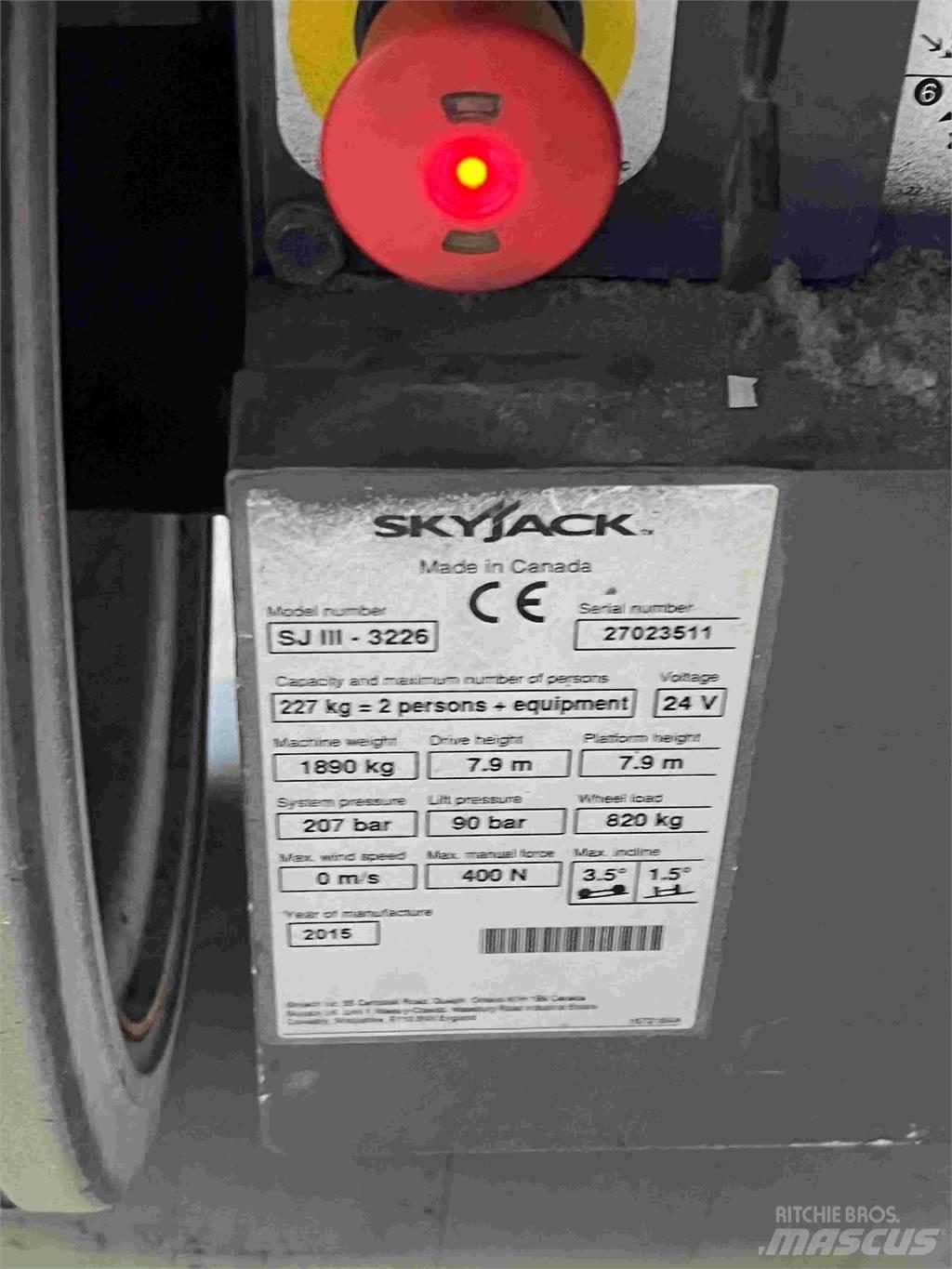 SkyJack SJ3226 Ножничные подъемники
