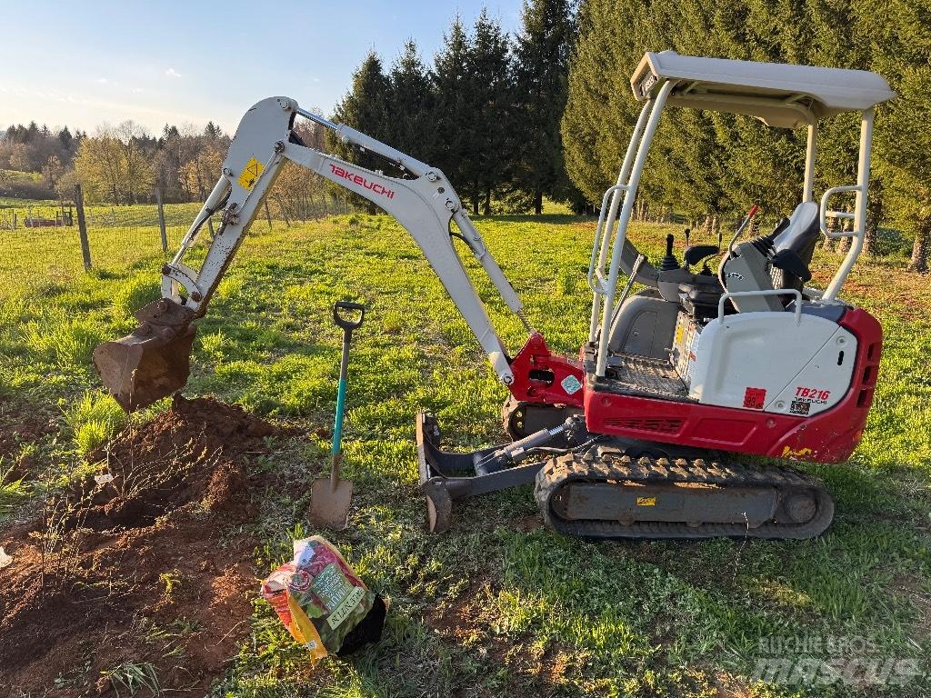 Takeuchi TB 216 Мини-экскаваторы
