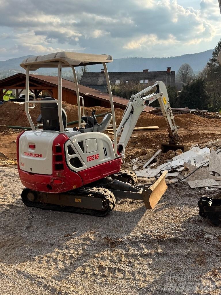 Takeuchi TB 216 Мини-экскаваторы
