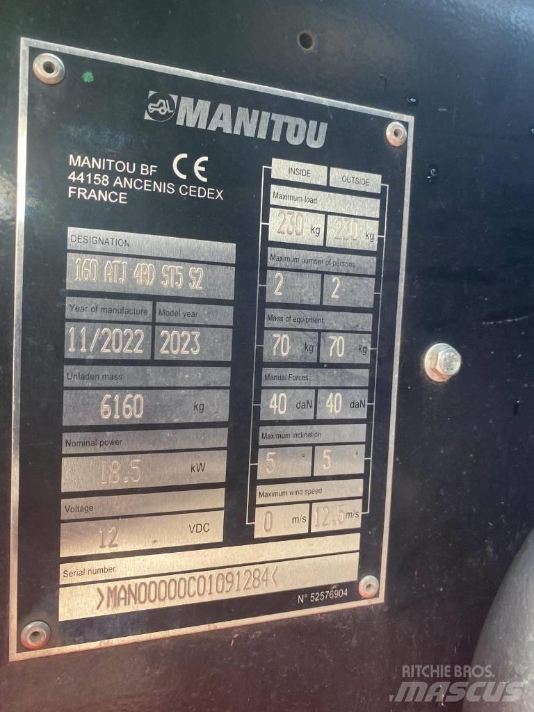 Manitou 160 ATJ Коленчатые подъемники