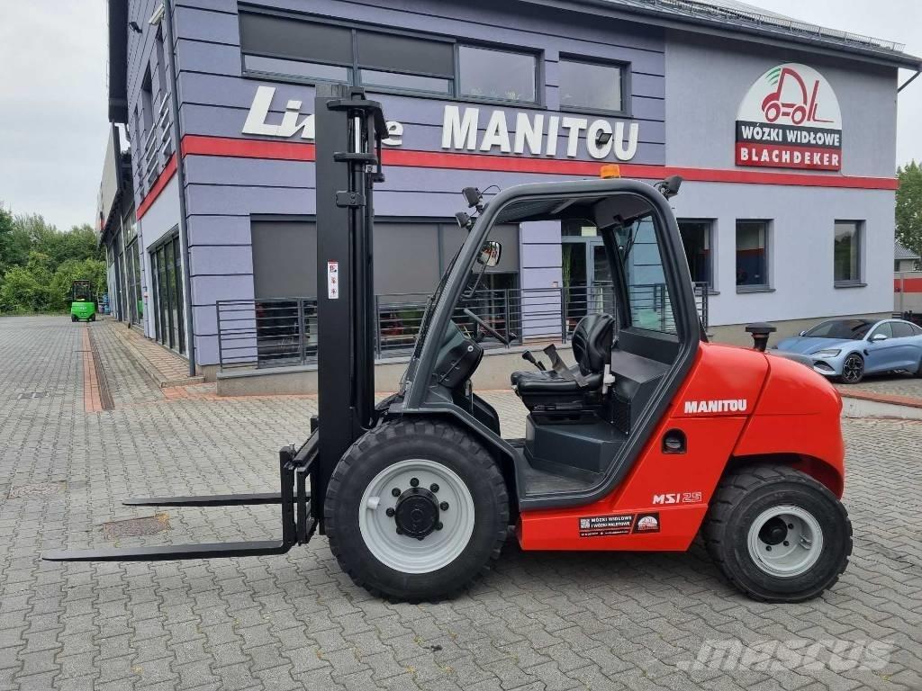 Manitou MSI 25 T Внедорожные погрузчики