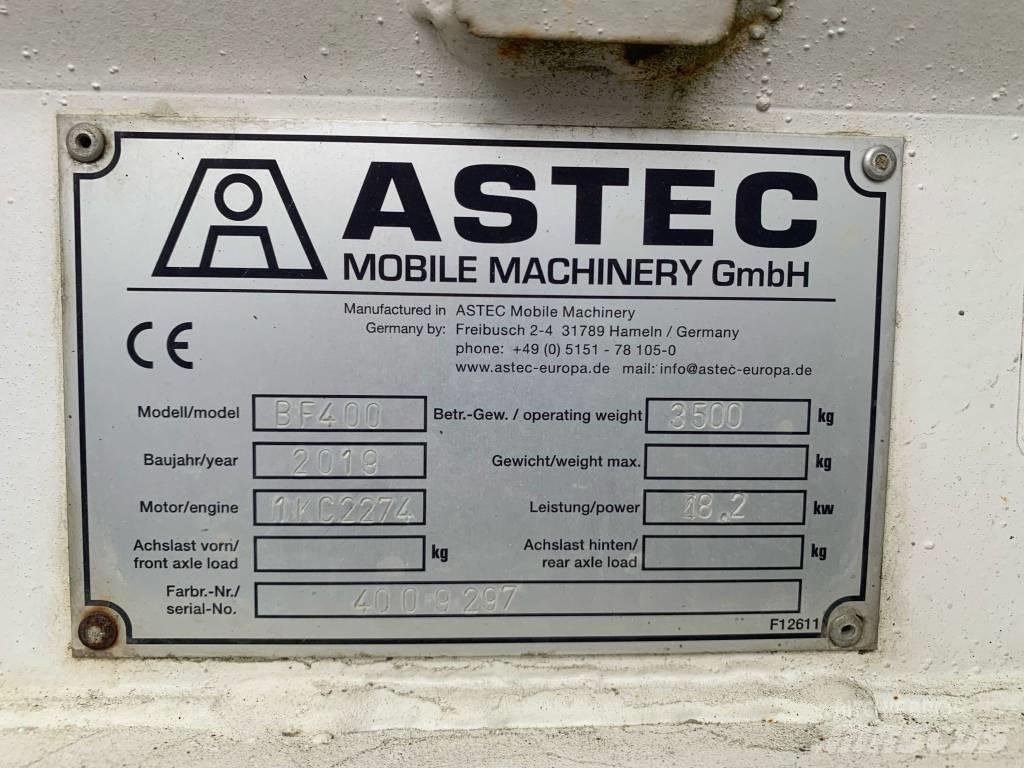 Astec BF400 Прочее дорожностроительное оборудование