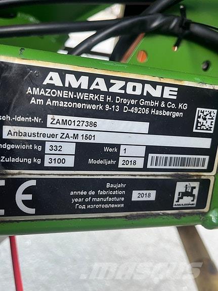 Amazone ZA-M 1501 Разбрасыватели минеральных удобрений