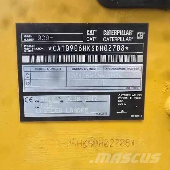 CAT 906H Фронтальные погрузчики