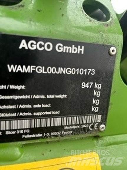 Fendt Slicer 310FQ Комплектующие сельхозмашин для уборки сена