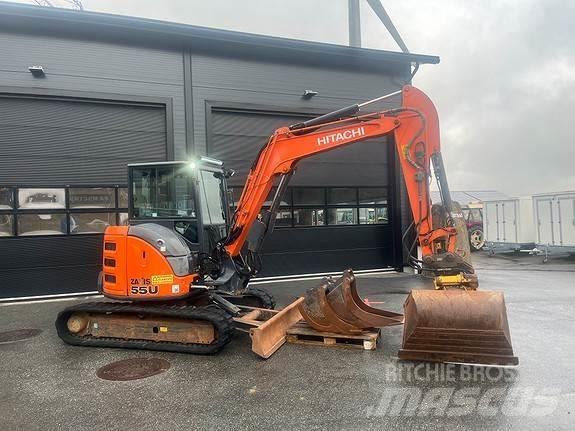 Hitachi ZX55u Мини-экскаваторы