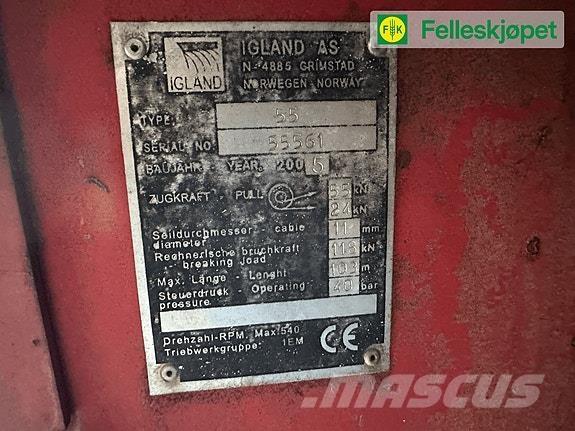 Igland 55 Vinsj Лесозаготовительная техника - Другие
