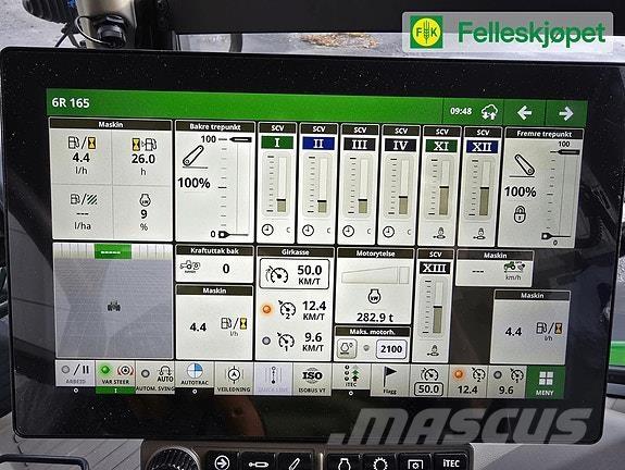 John Deere 6R 165 Трактора