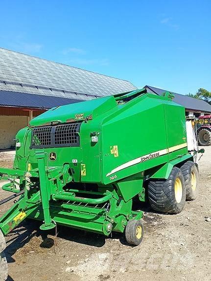 John Deere 744 Рулонные пресс-подборщики