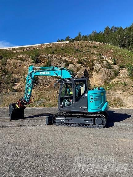 Kobelco SK75SR-7 Малые экскаваторы 7т-12т