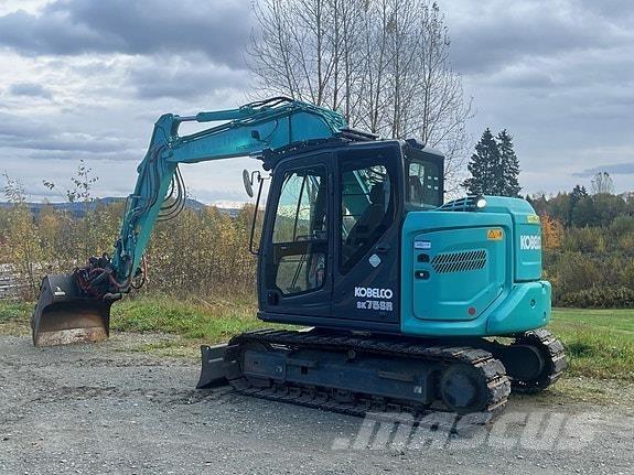 Kobelco SK75SR-7 Гусеничные экскаваторы