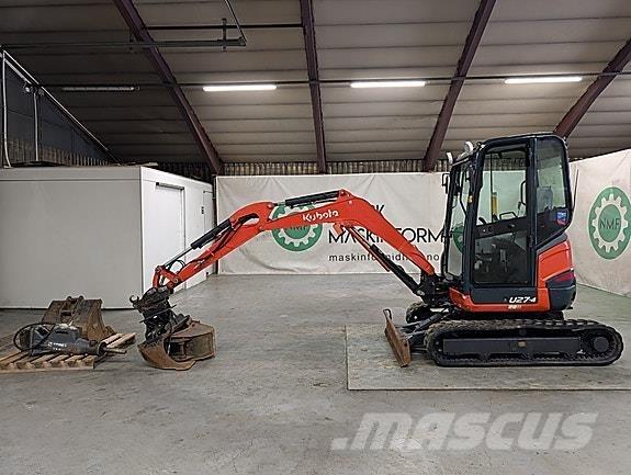 Kubota U27-4 Мини-экскаваторы