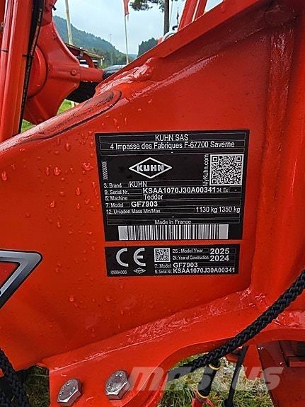 Kuhn GF7903 Рулонные пресс-подборщики