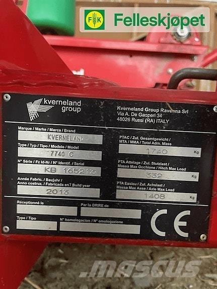 Kverneland 7740C Упаковщики рулонов