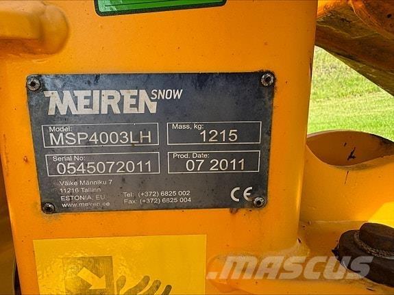 Meiren MSP4003LH Снежные отвалы и плуги