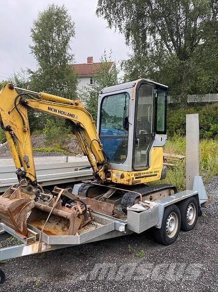 New Holland E18SR Мини-экскаваторы