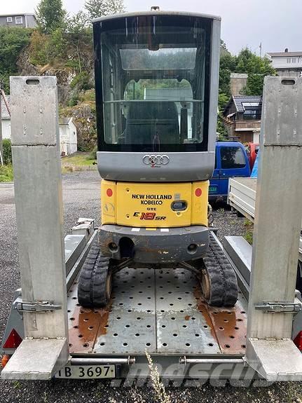 New Holland E18SR Мини-экскаваторы