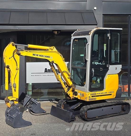 New Holland E18SR Мини-экскаваторы