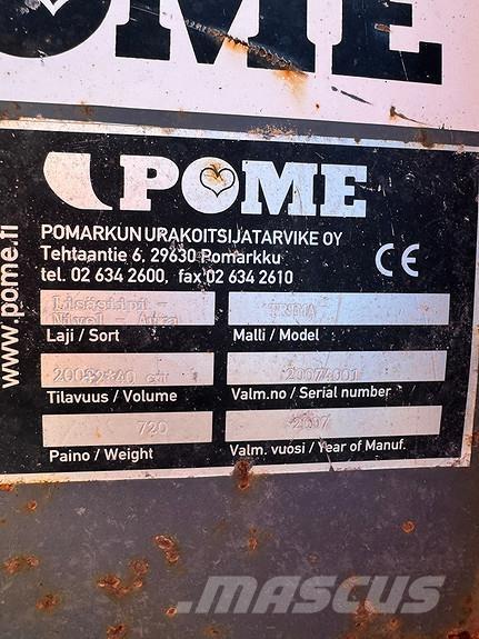 Pome 280 Trima Снежные отвалы и плуги