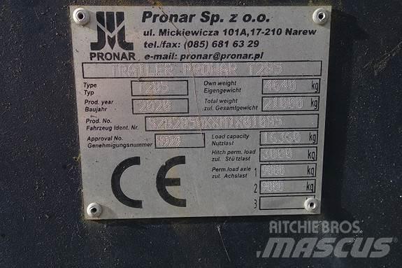Pronar T285 Обычные тракторные прицепы