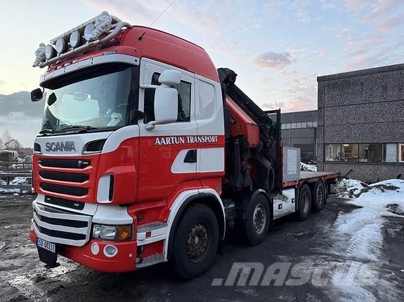Scania R560 Автомобильные краны