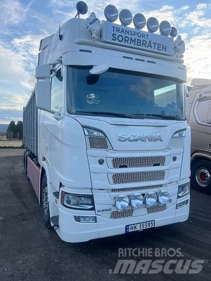 Scania R650B6X2NB Контейнеровозы