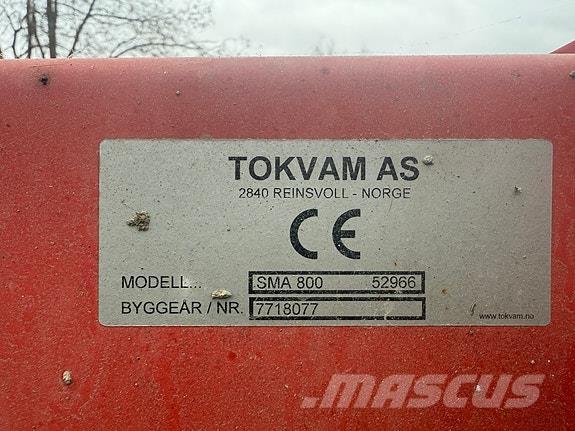 Tokvam SMA 800 Другая техника для уборки снега