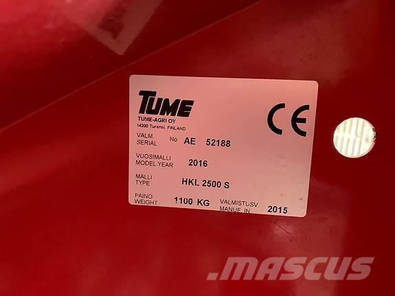 Tume HKL 2500 S Разбрасыватели органических удобрений
