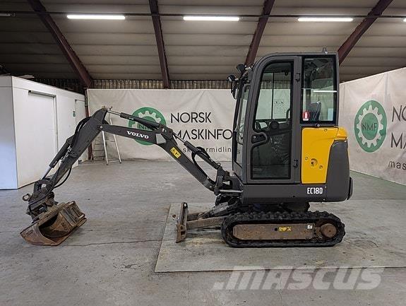 Volvo ECR18D Мини-экскаваторы