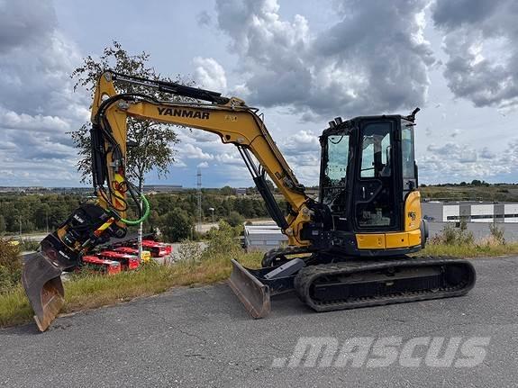 Yanmar Vio57-6A Мини-экскаваторы
