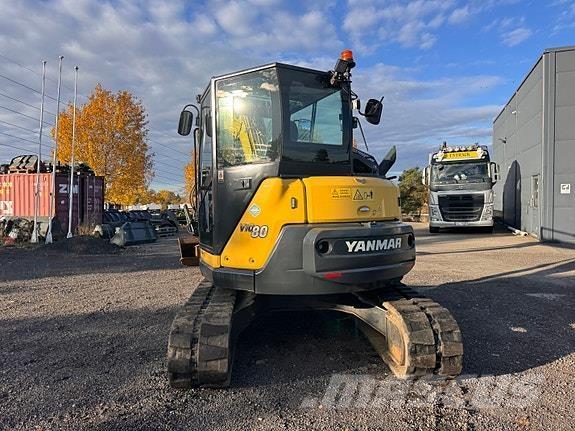 Yanmar Vio80-1A Гусеничные экскаваторы