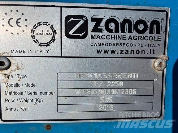 Zanon TFZ 2250 Комплектующие сельхозмашин для уборки сена