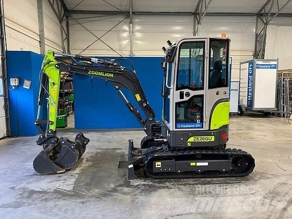 Zoomlion ZE26GU Мини-экскаваторы