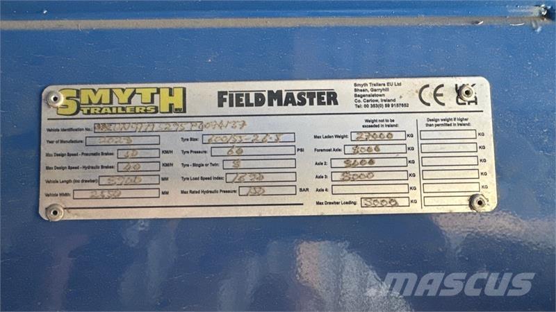Smyth FM24 FM24 Тракторные самосвальные прицепы