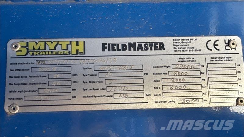 Smyth FM24 FM24 Тракторные самосвальные прицепы