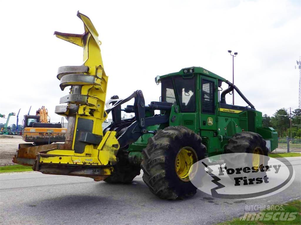 John Deere 643L Валочно-пакетирующие машины