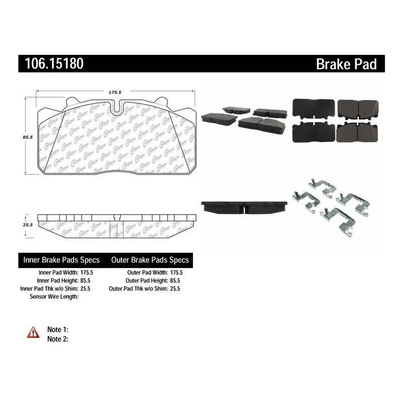  Centric Тормозная система