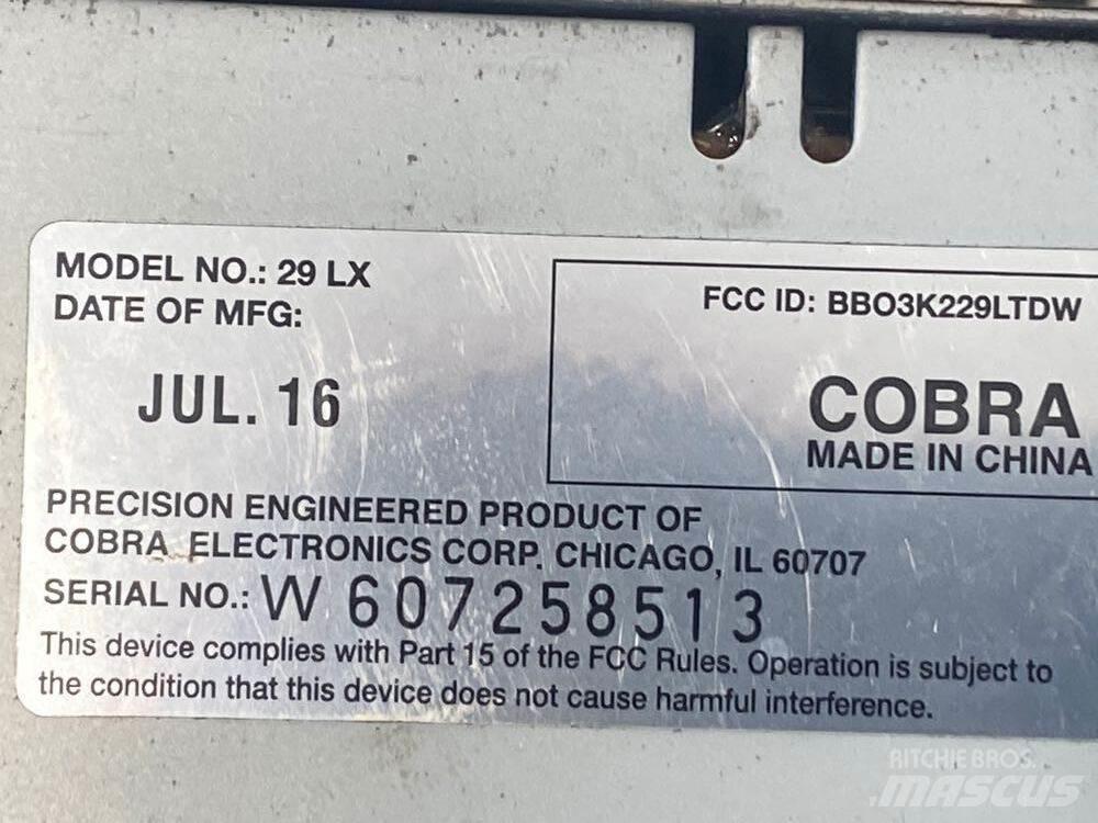 Cobra 29LX Электронные блоки